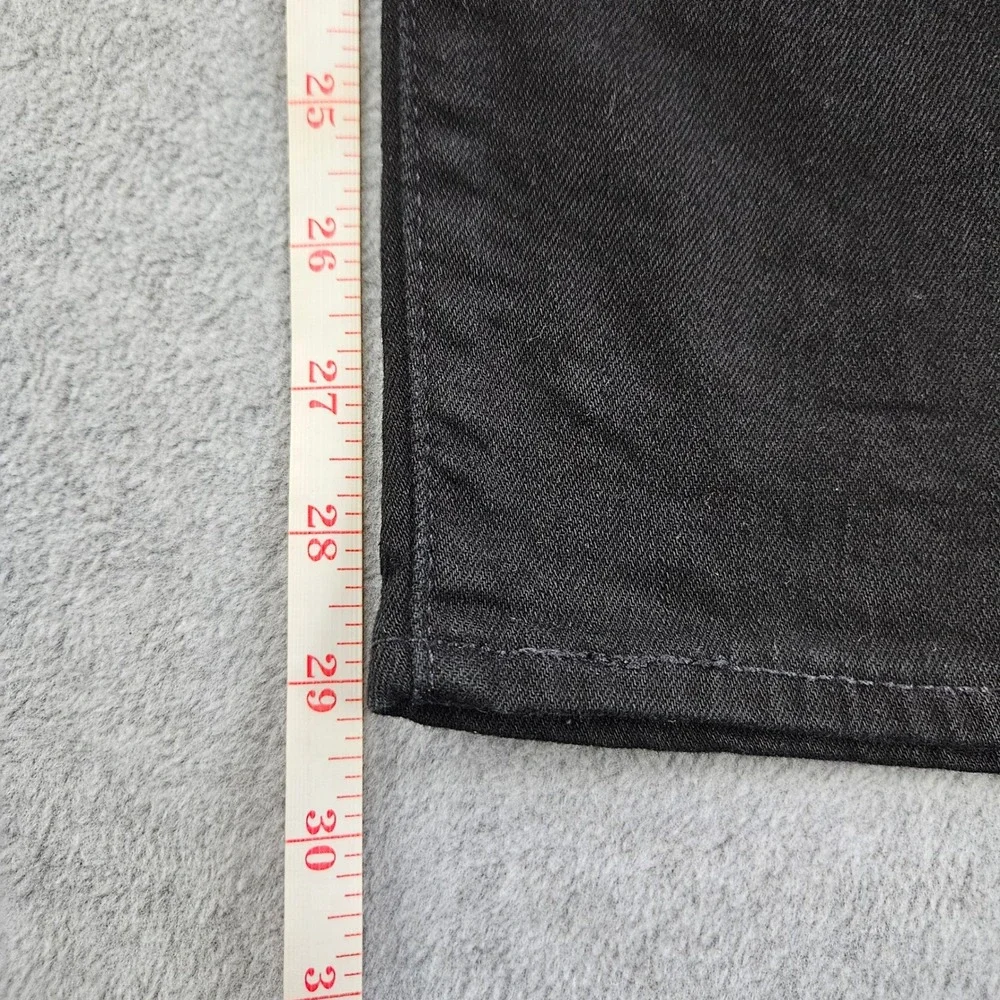 LEVIS PREMIUM 502 | Taper Fit Black Denim Jeans Mens 29x30